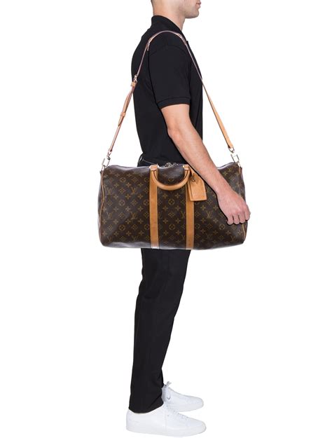 louis vuitton keepall bandouliere 45|lv monogram keepall 45 handbags.